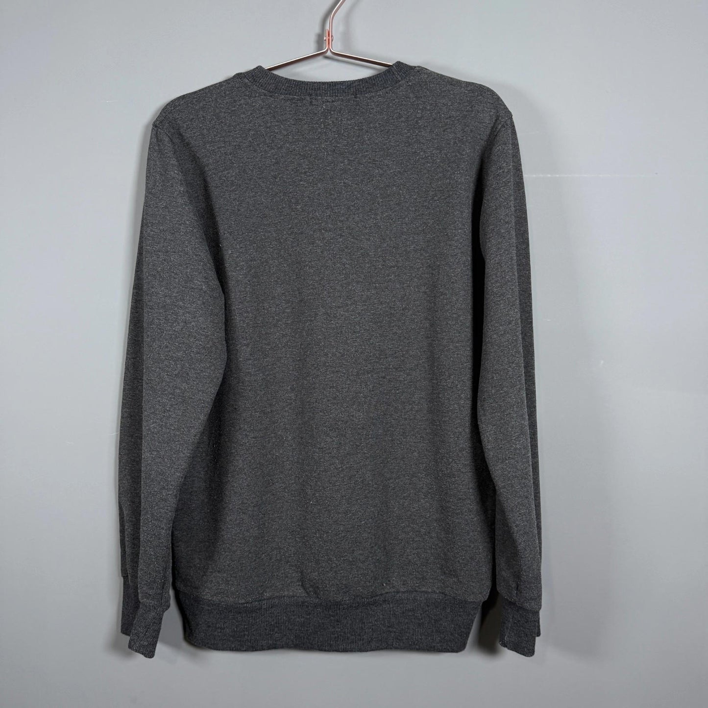 Vintage Fila Sweatshirt Grey Red White Logo