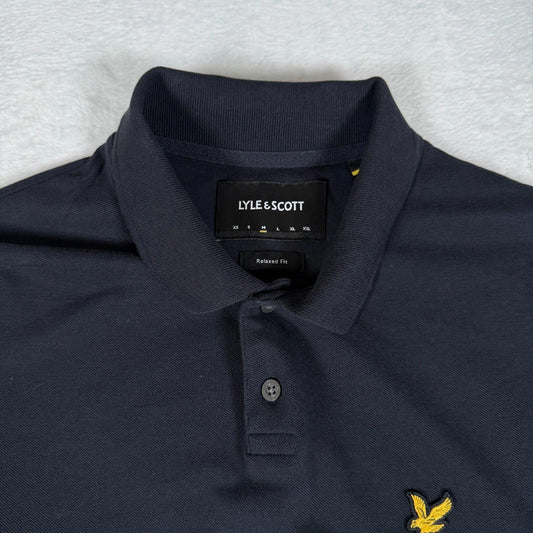 Lyle & Scott Blue Polo Shirt