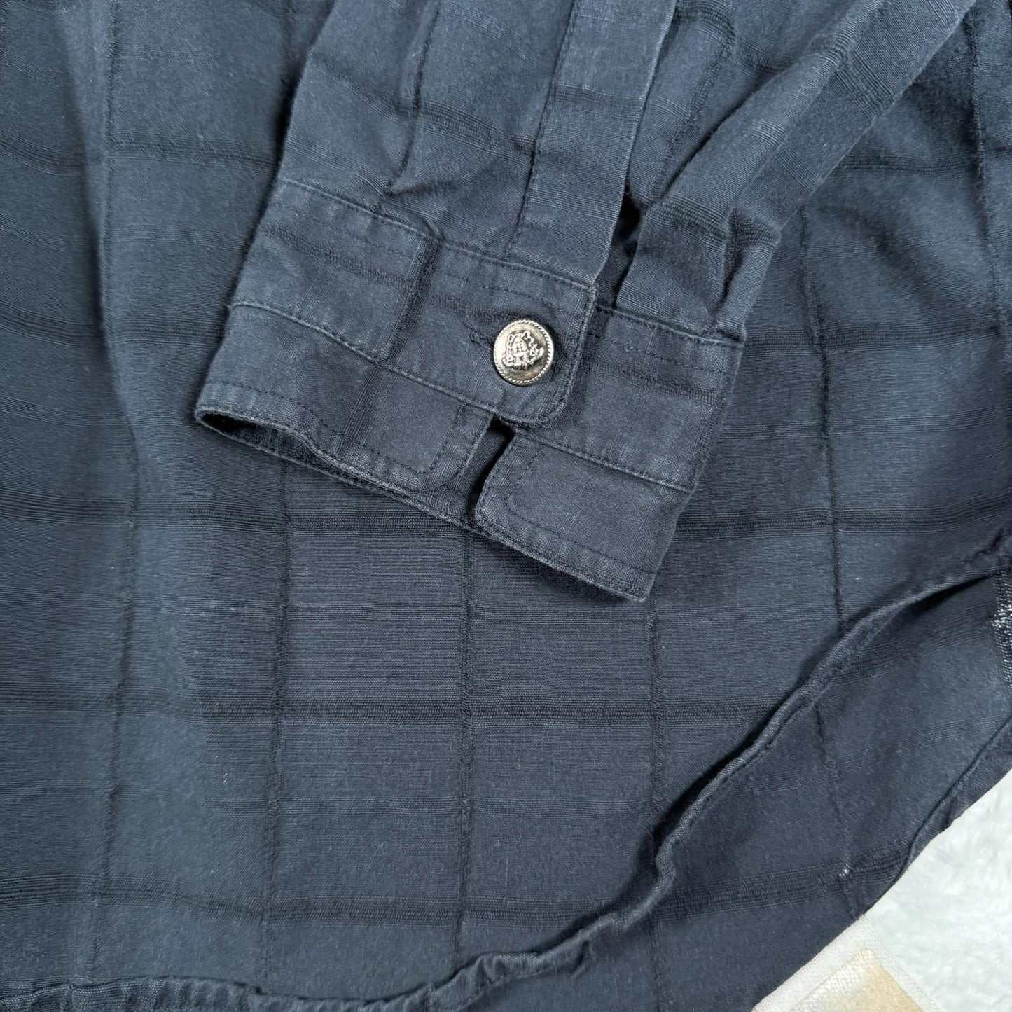 Versace Jeans Couture Black Shirt Long Sleeve