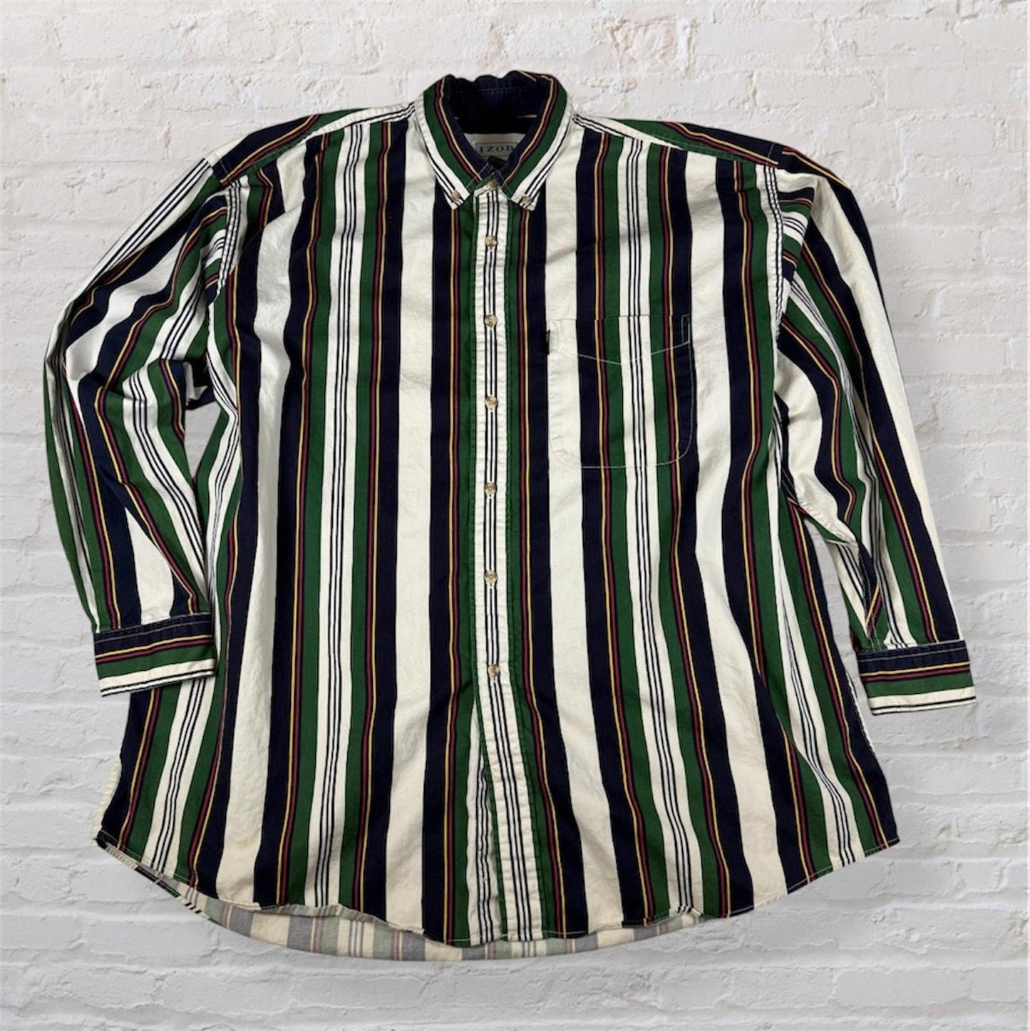Izod Long Sleeve Shirt Vintage