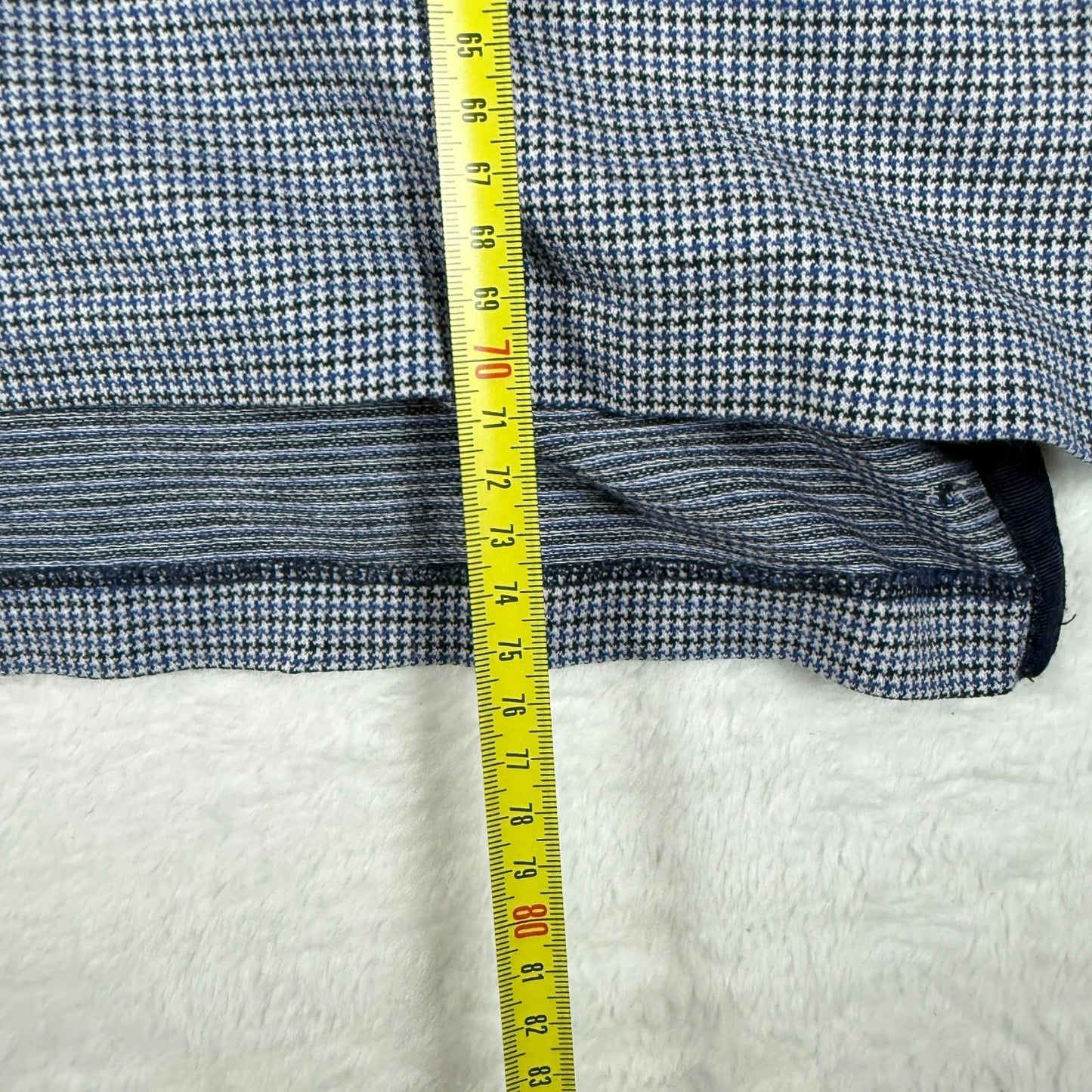 Vintage Polo Ralph Lauren Polo Navy Collar Blue Check