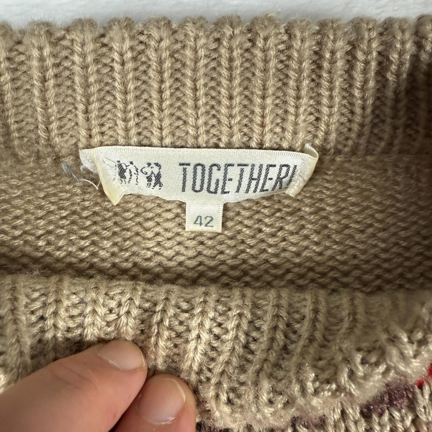Vintage 80s Together Sweater