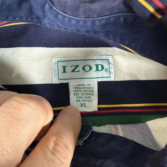 Izod Long Sleeve Shirt Vintage
