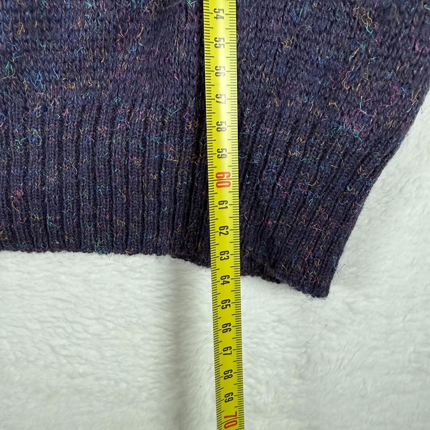 Vintage 80s 90s Italian Knit Top Large