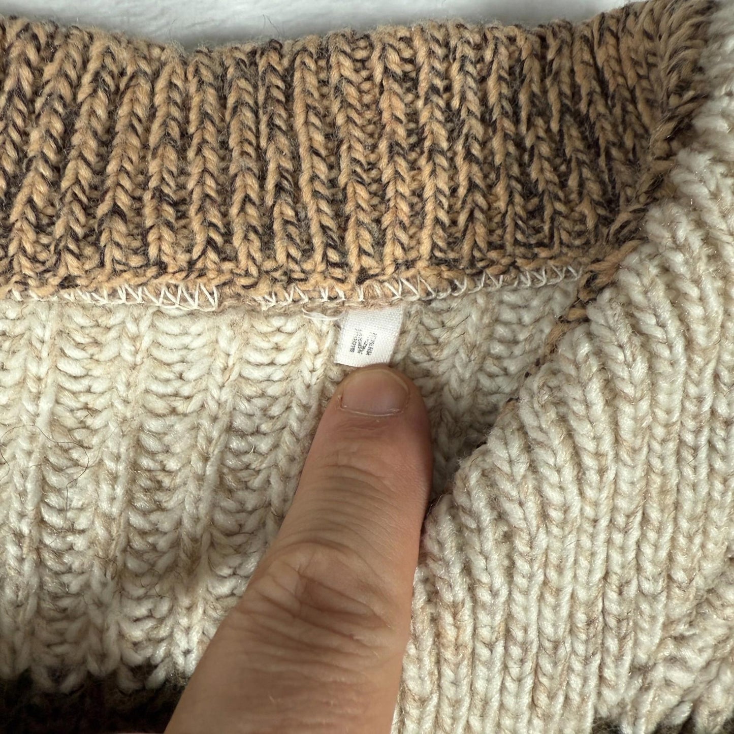 Vintage Italian Knit Sweater Medium