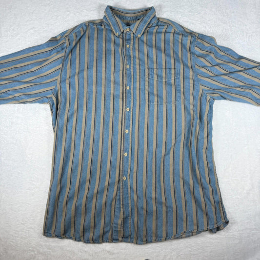 Basic Editions Vintage Shirt Striped Tall Man