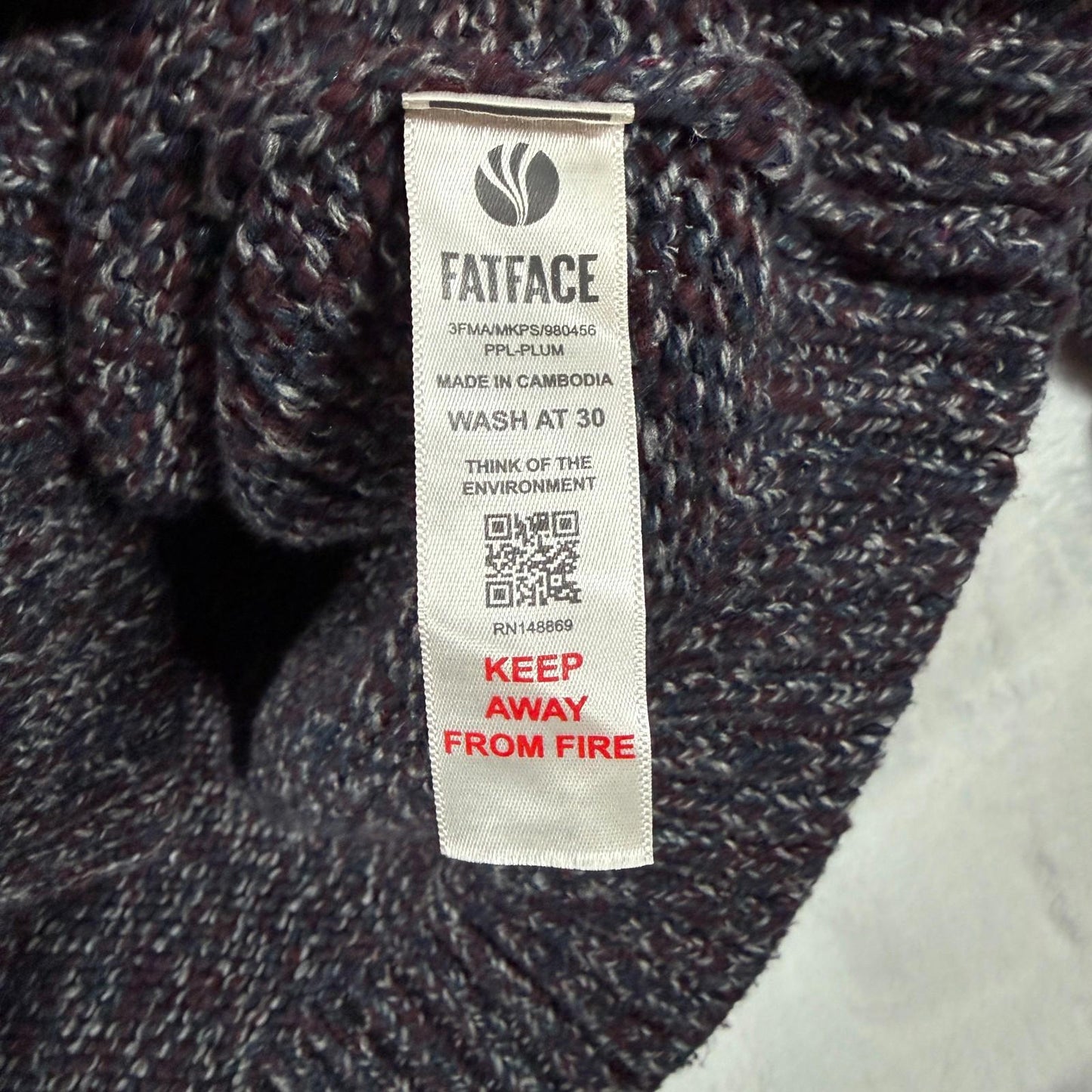 Fat Face Men’s Chunky Knit Jumper