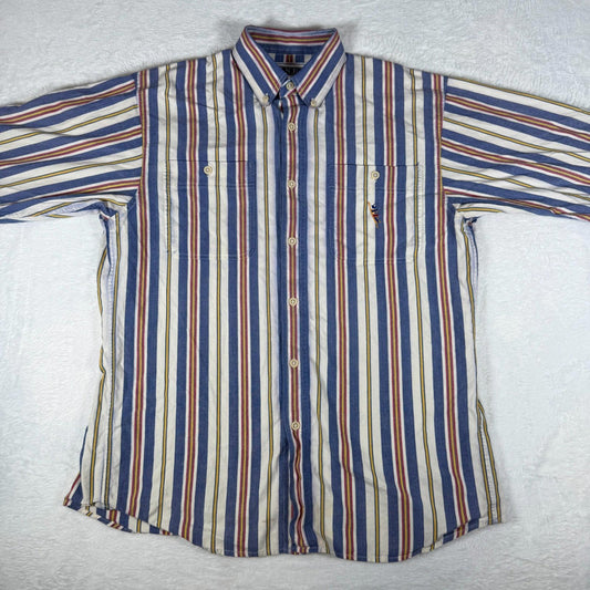 Pusser’s Oxford Blues Vintage Striped Shirt