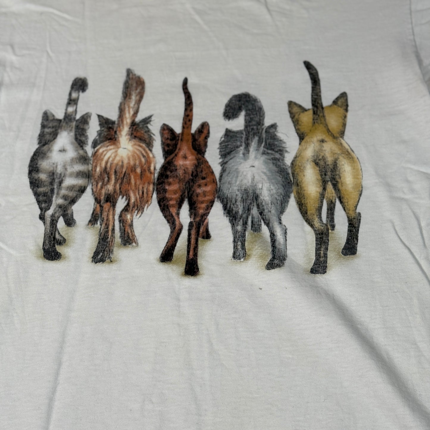 Prints of Tails Vintage Cat T-Shirt