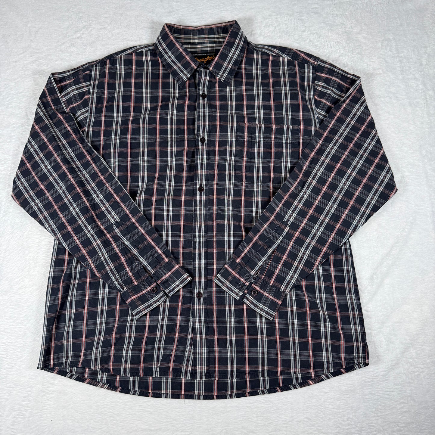 Vintage Wrangler Long Sleeved Paint Shirt