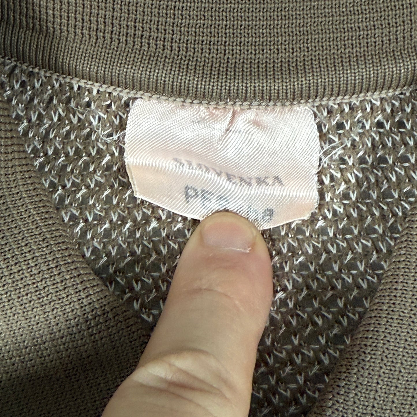 Slovenka Retro 70's Mesh Polo Shirt