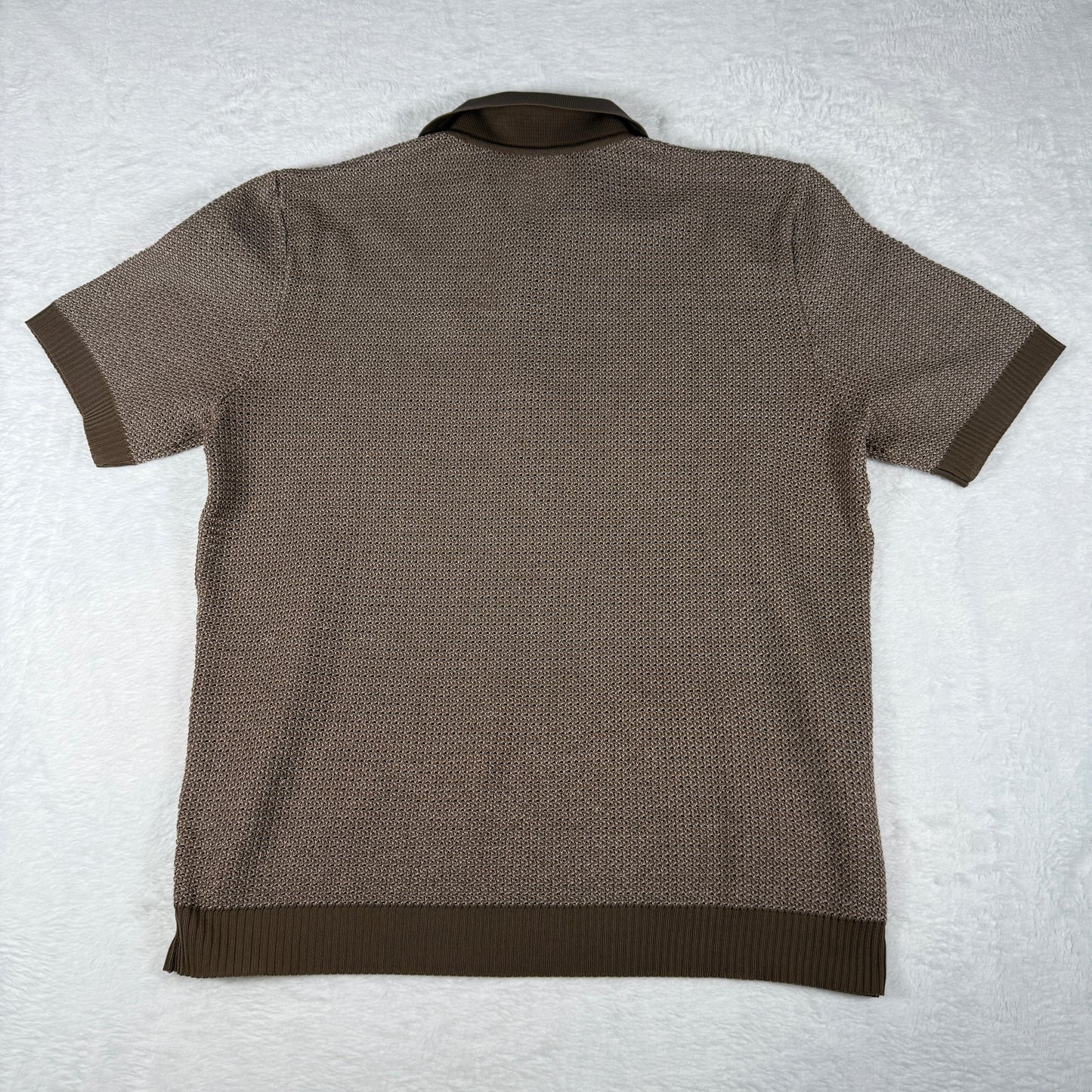 Slovenka Retro 70's Mesh Polo Shirt