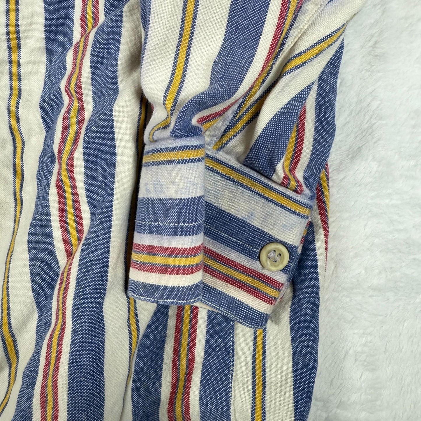 Pusser’s Oxford Blues Vintage Striped Shirt