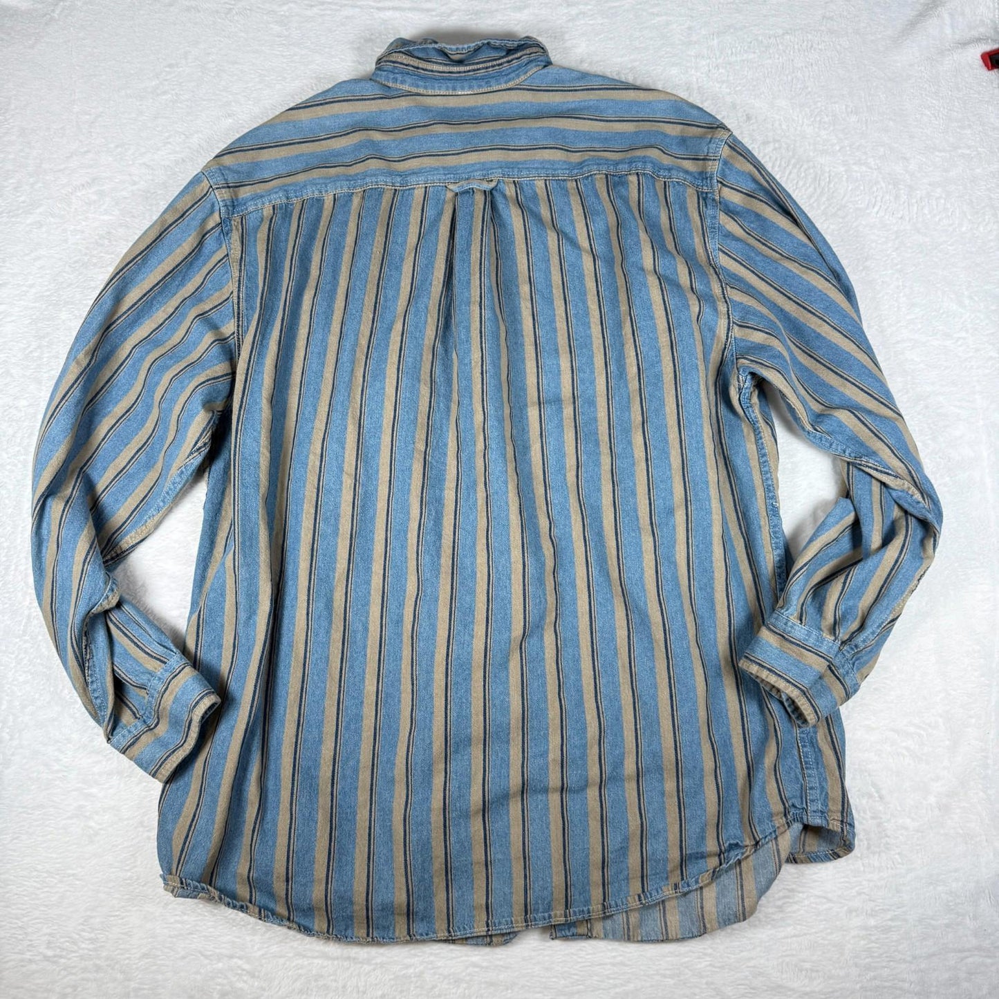 Basic Editions Vintage Shirt Striped Tall Man