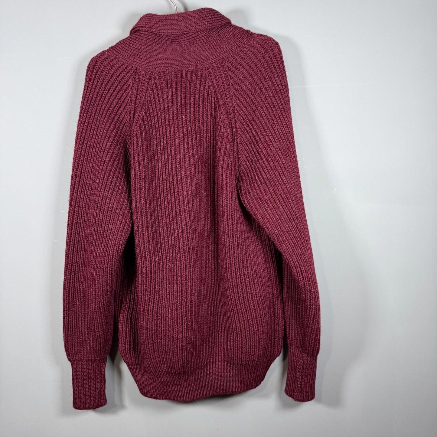 Peter Christian Wine Shawl Neck Cardigan Men’s Medium