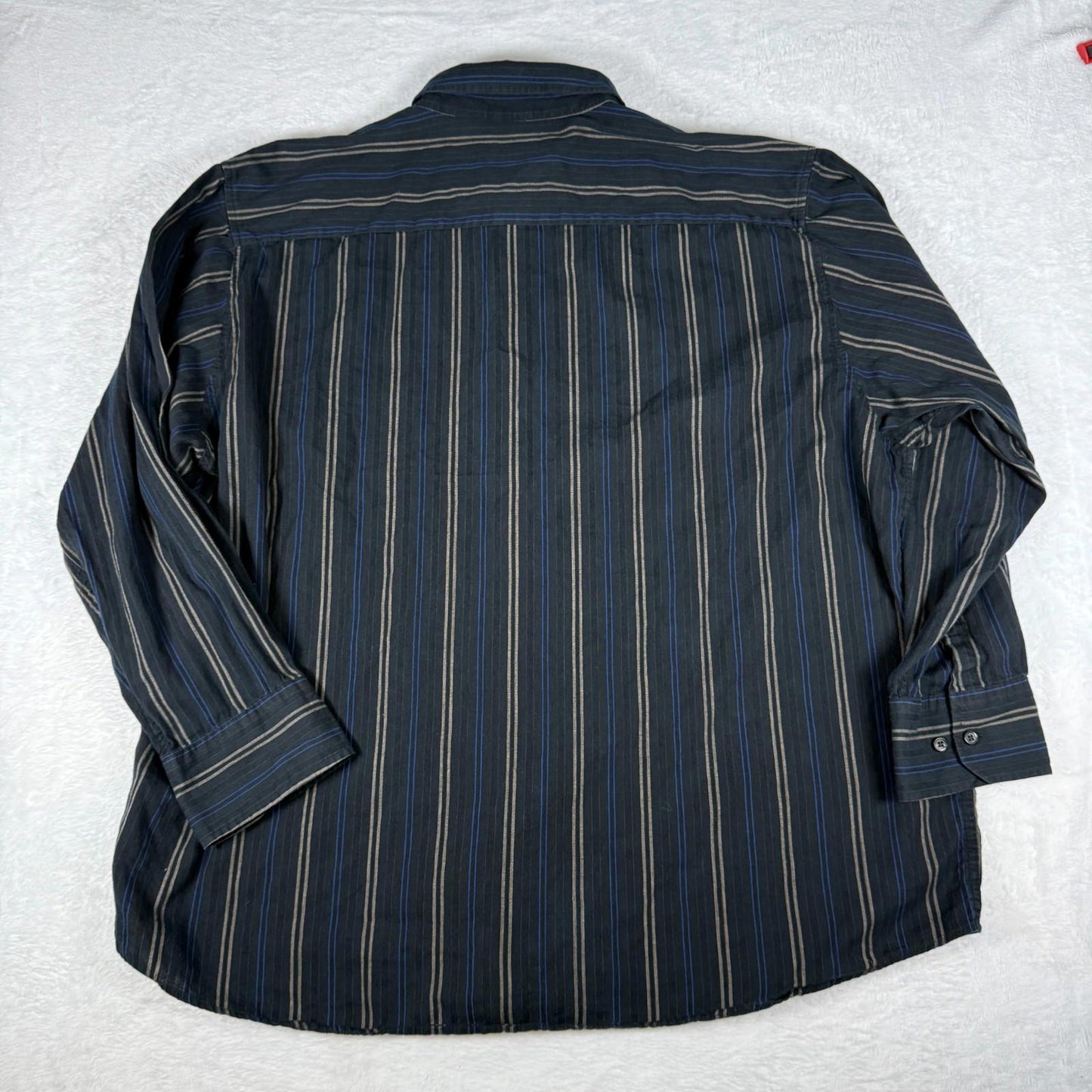 Route 66 Original Clothing Shirt 3XL Blue Striped
