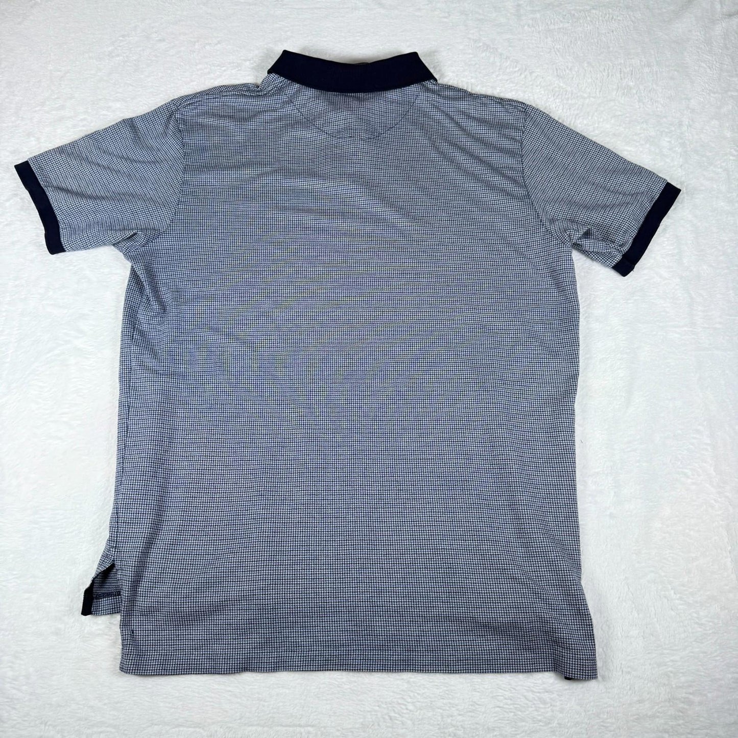 Vintage Polo Ralph Lauren Polo Navy Collar Blue Check