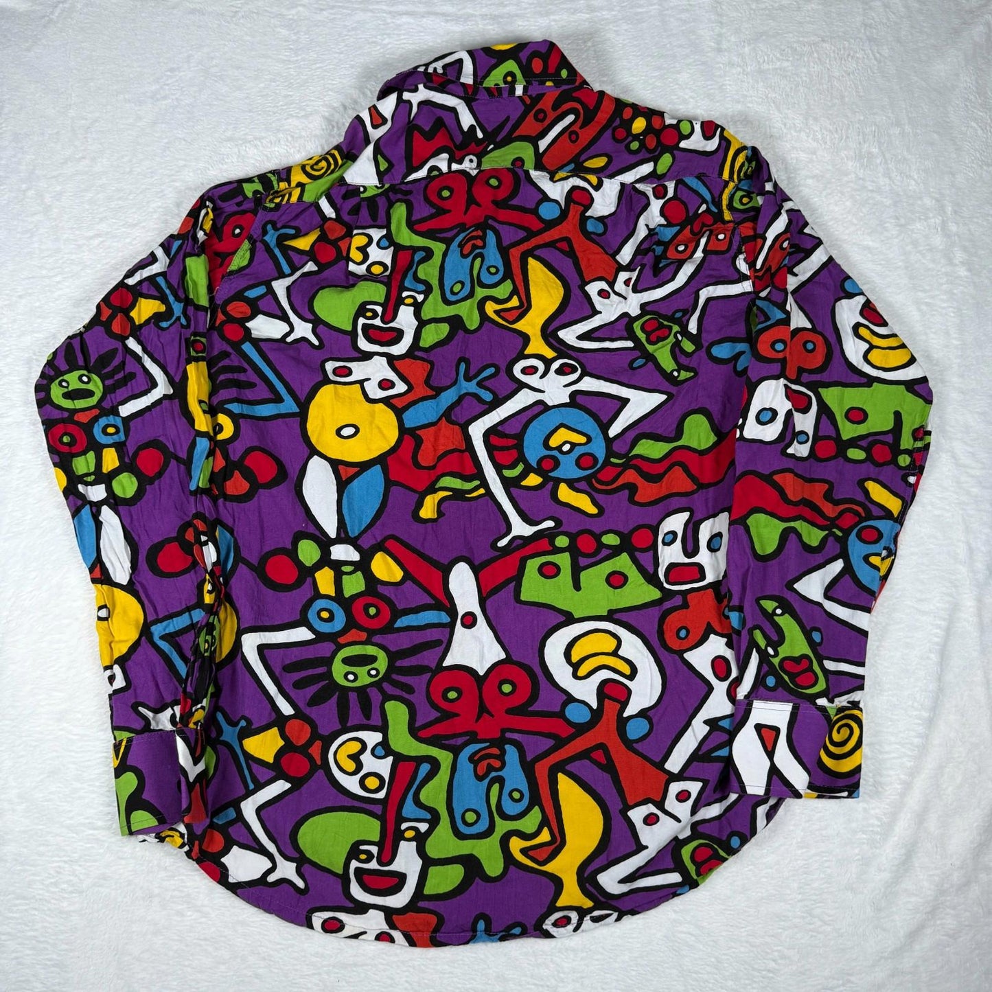 Loud Originals Shirt XL Bold Abstract 90s Style
