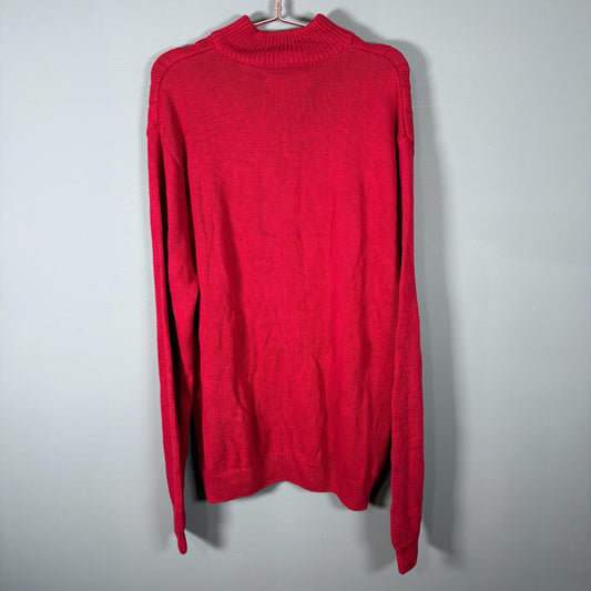 Chaps Cable Knit 1/4 Zip Sweater