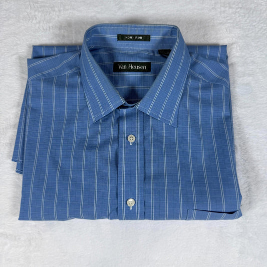 Van Heusen Blue Striped Shirt