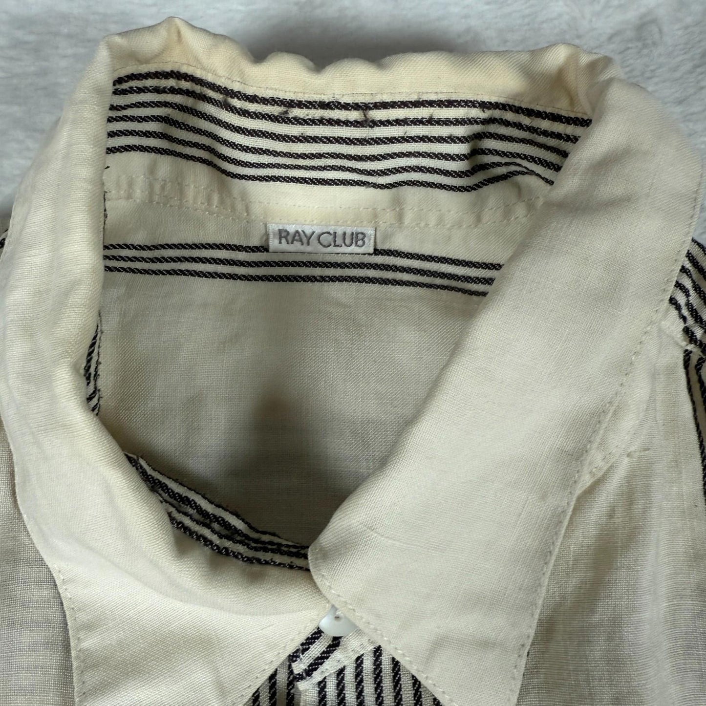Ray Club Long Sleeve Striped Vintage Shirt