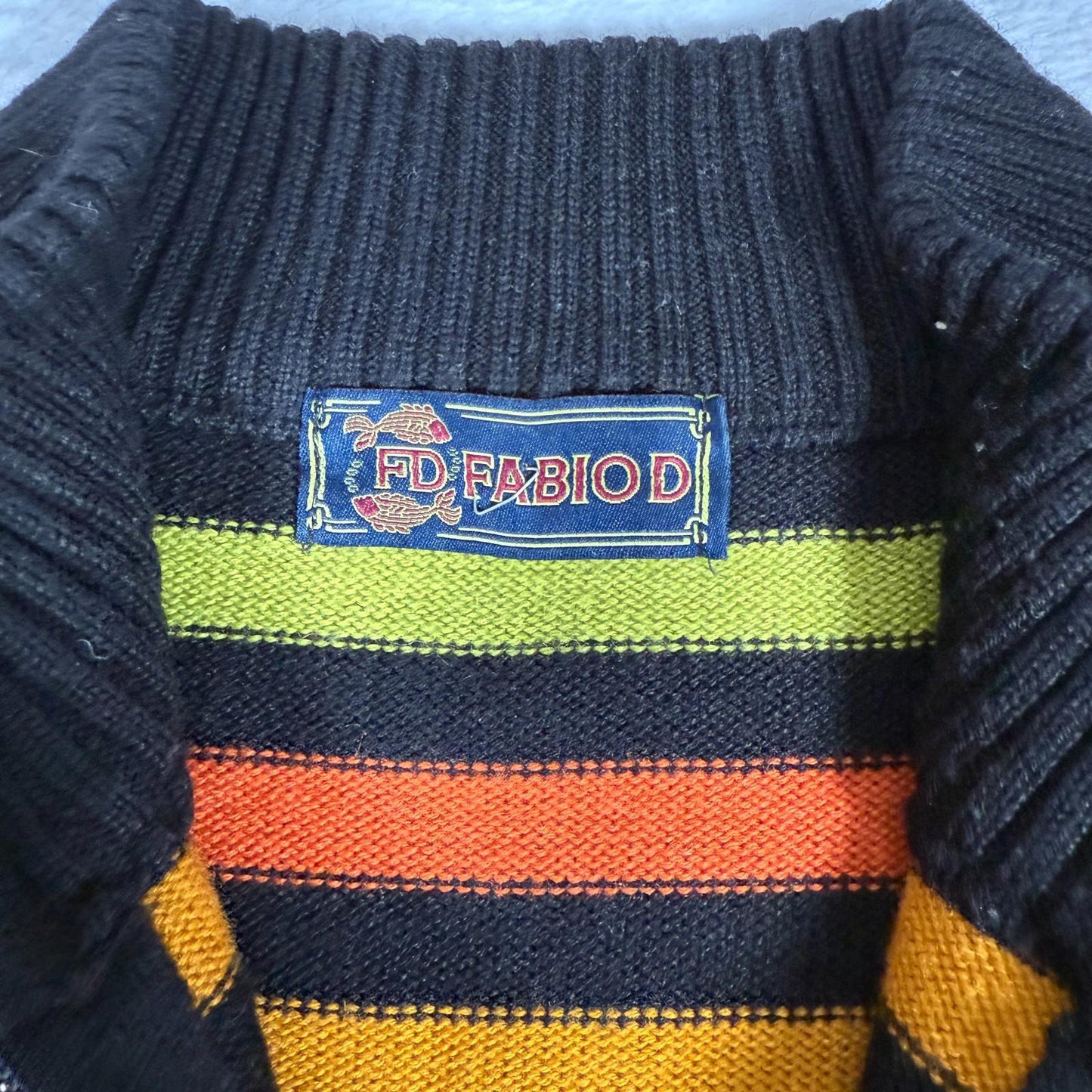 FD Fabiod Mens Italian Vintage Jumper