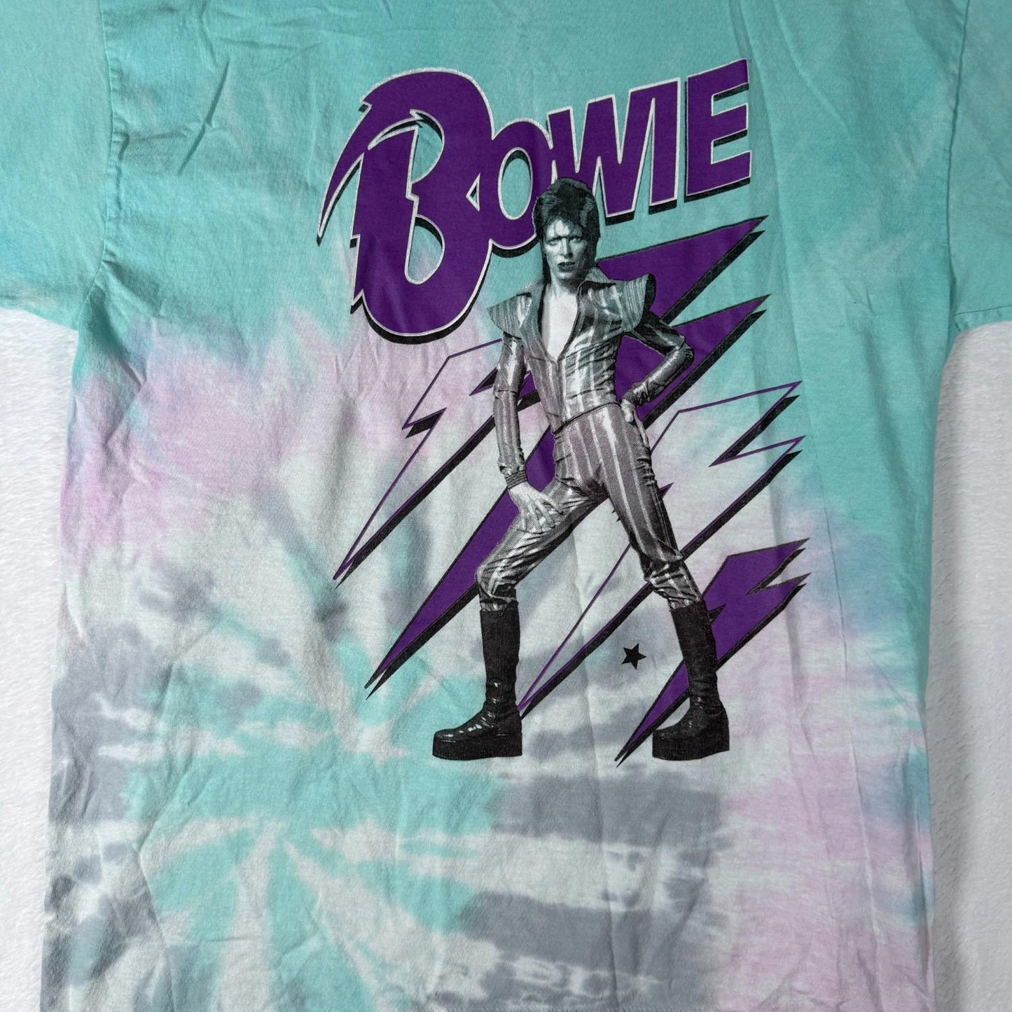 David Bowie Ziggy Stardust Tie-Dye T-Shirt