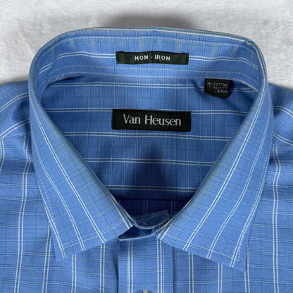 Van Heusen Blue Striped Shirt