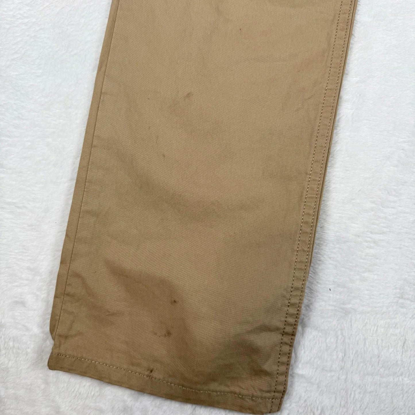 Levis Strauss Chinos Khaki W30 L32 Straight Cut
