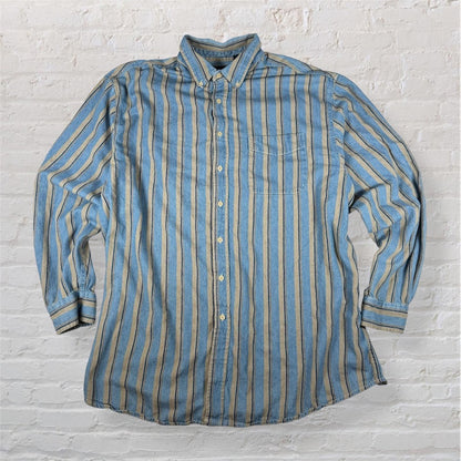 Basic Editions Vintage Shirt Striped Tall Man