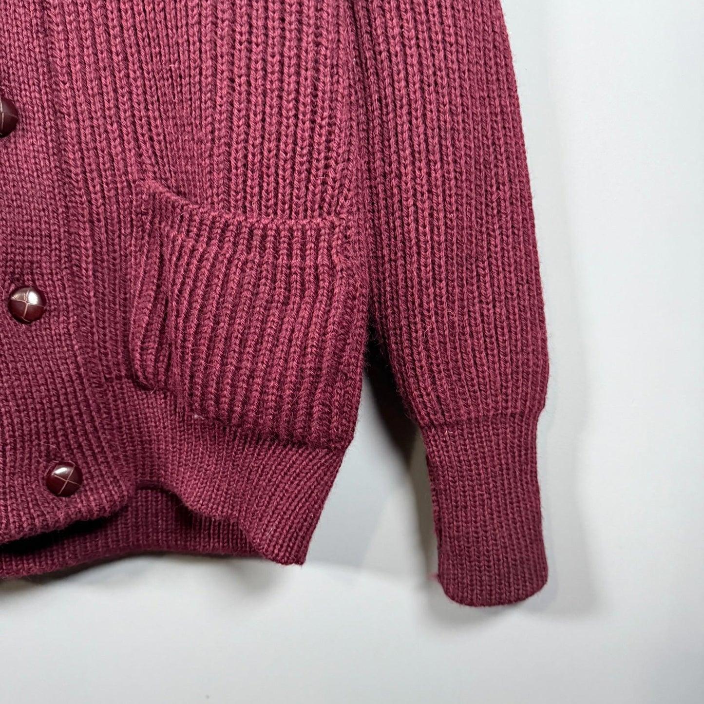 Peter Christian Wine Shawl Neck Cardigan Men’s Medium