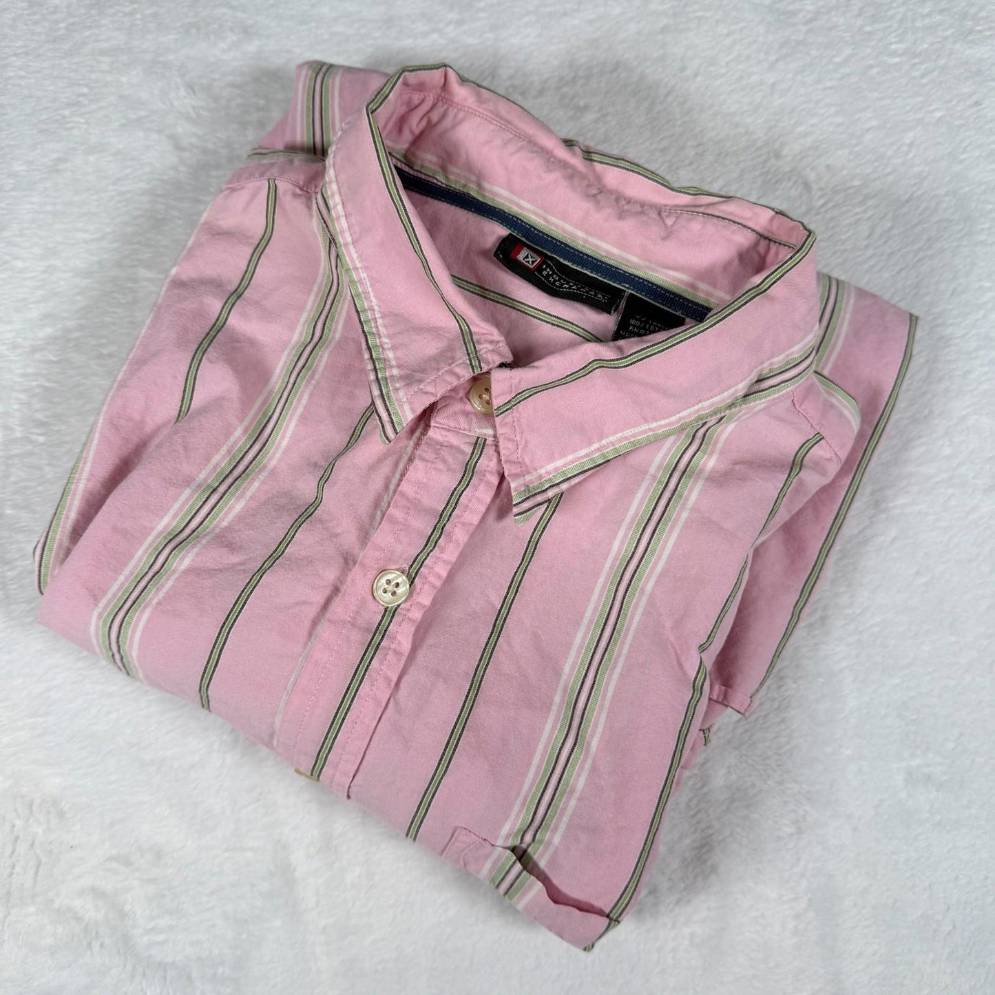 Industrial Exchange Vintage Shirt XXL Pink Striped