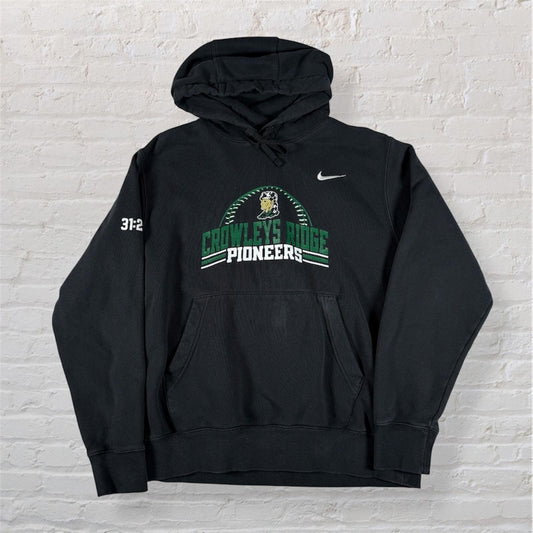 Nike Hoodie Black Medium Mens Crowleys Ridge Pioneers