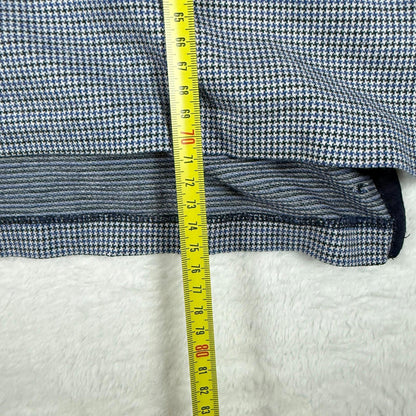 Vintage Polo Ralph Lauren Polo Navy Collar Blue Check