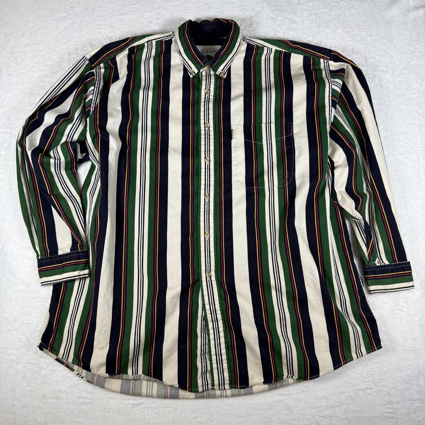 Izod Long Sleeve Shirt Vintage