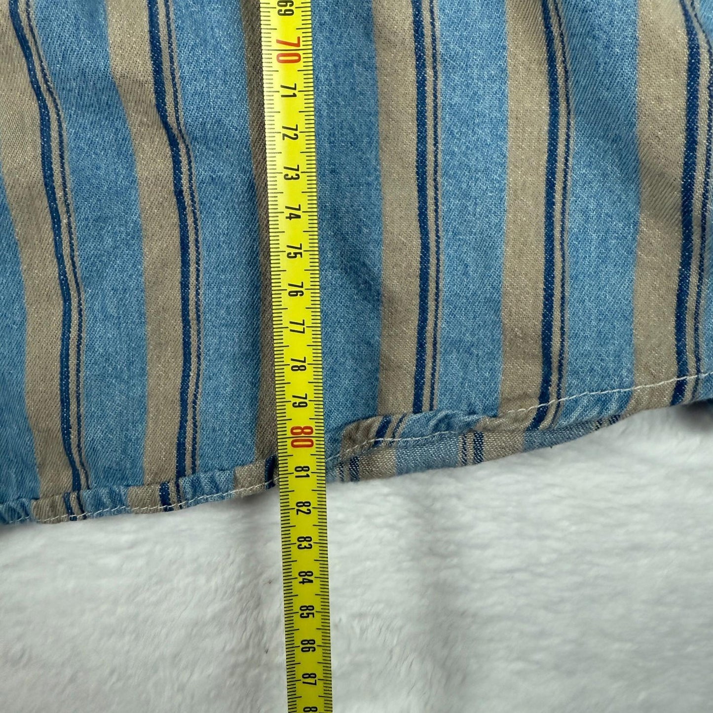 Basic Editions Vintage Shirt Striped Tall Man