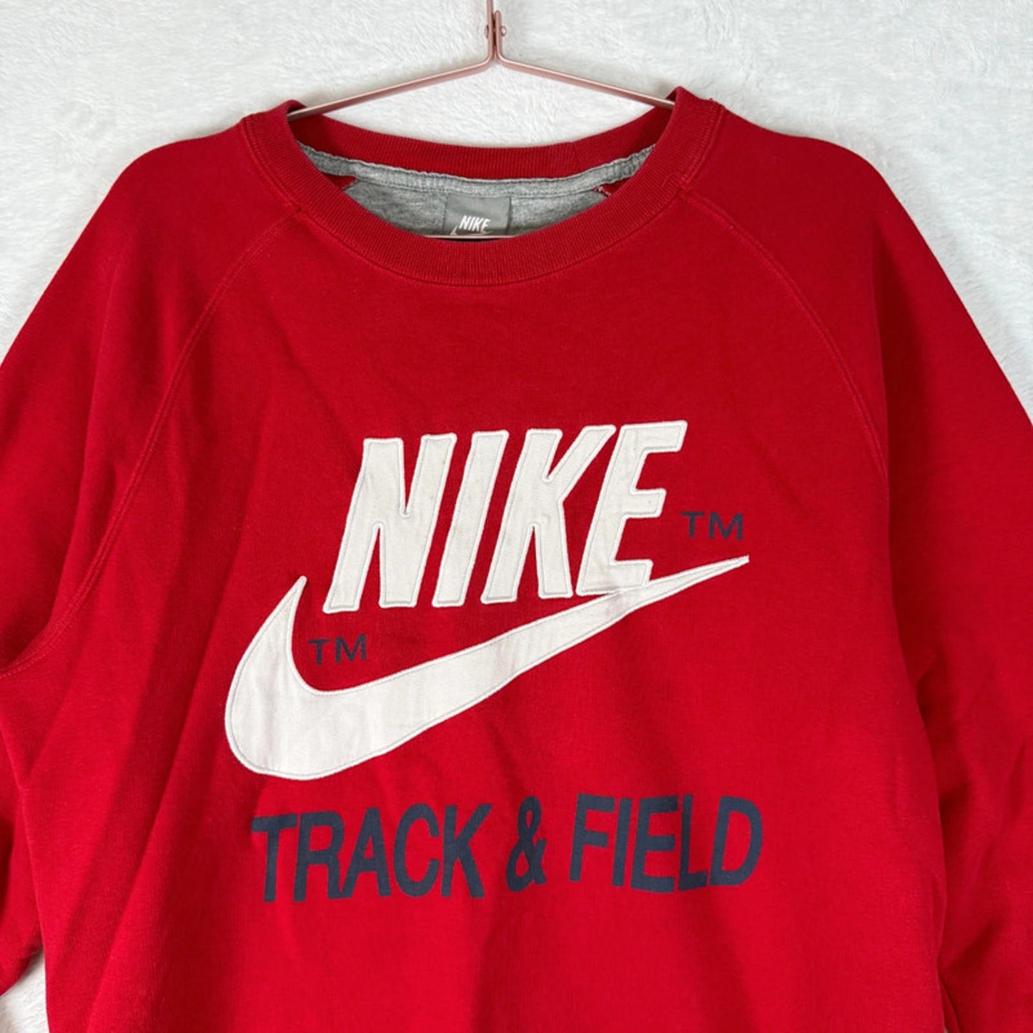 Nike Track & Field Sweater Red Medium