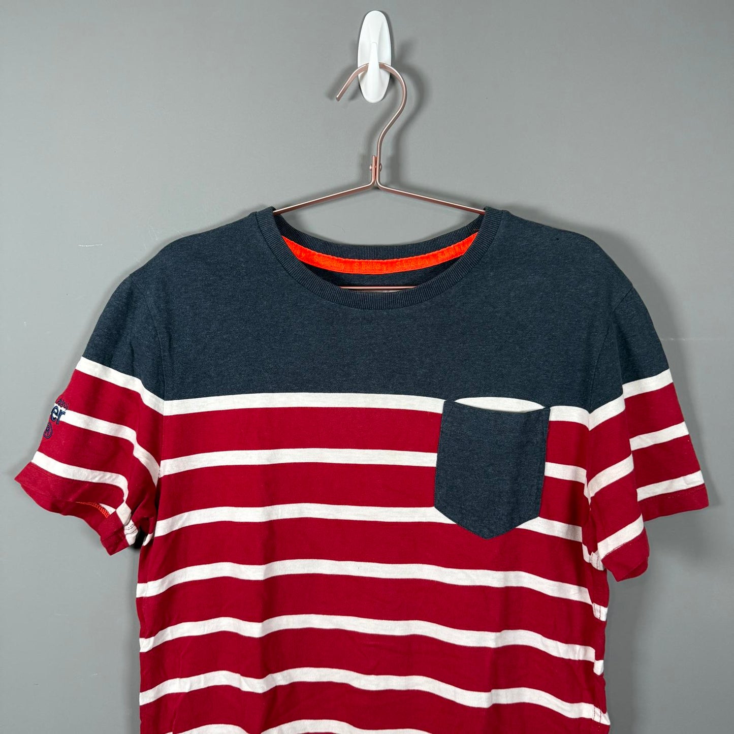 Superdry Striped T-Shirt Medium