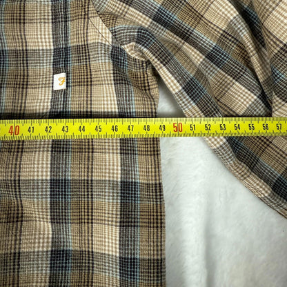 Farah Long Sleeve Shirt Vintage Style Plaid Shirt