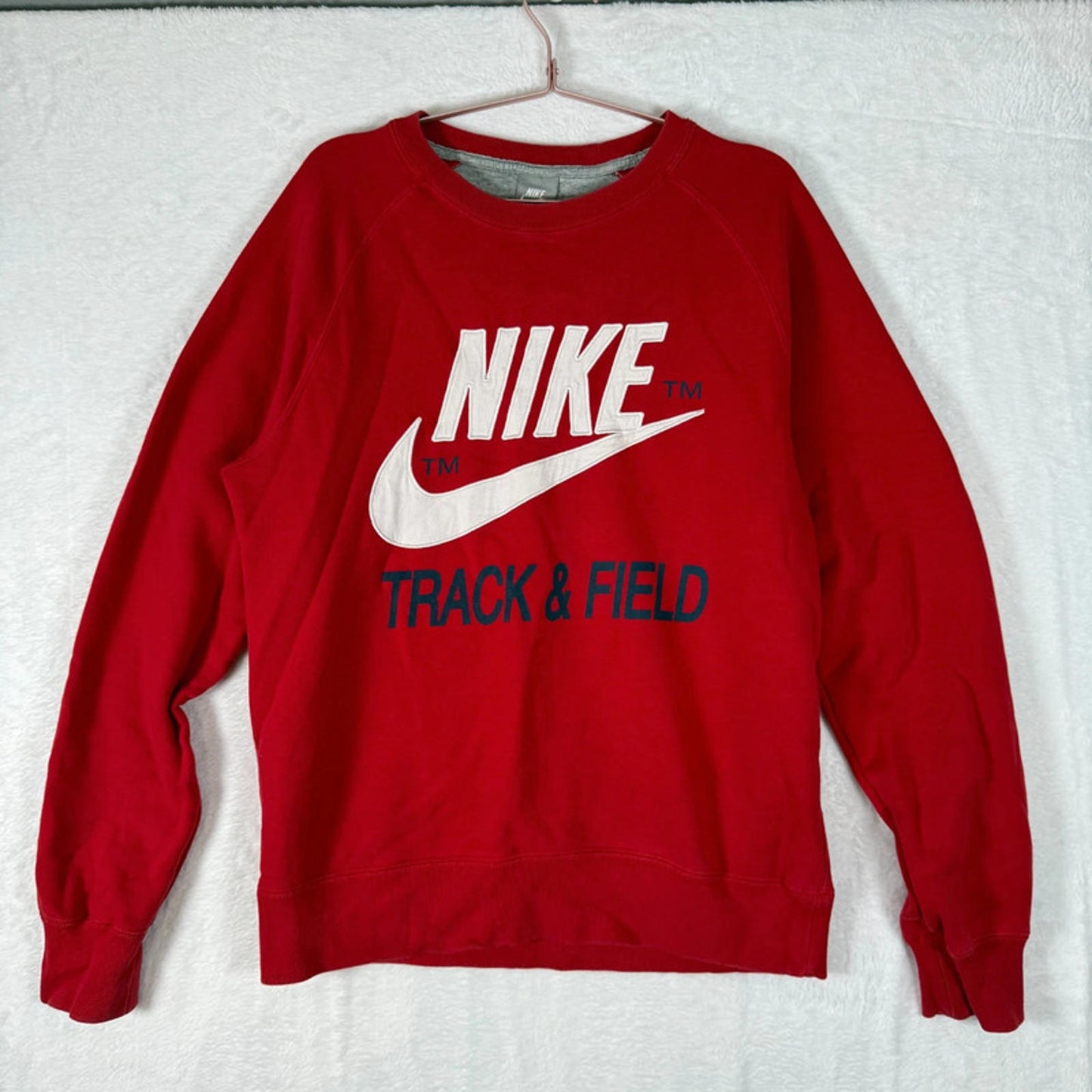 Nike Track & Field Sweater Red Medium