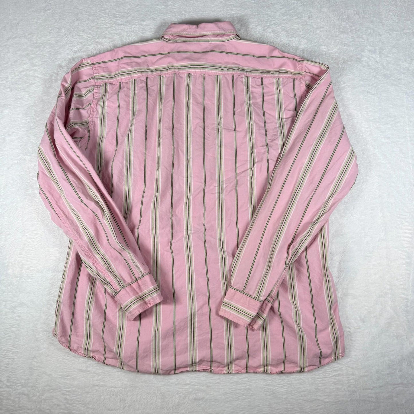 Industrial Exchange Vintage Shirt XXL Pink Striped