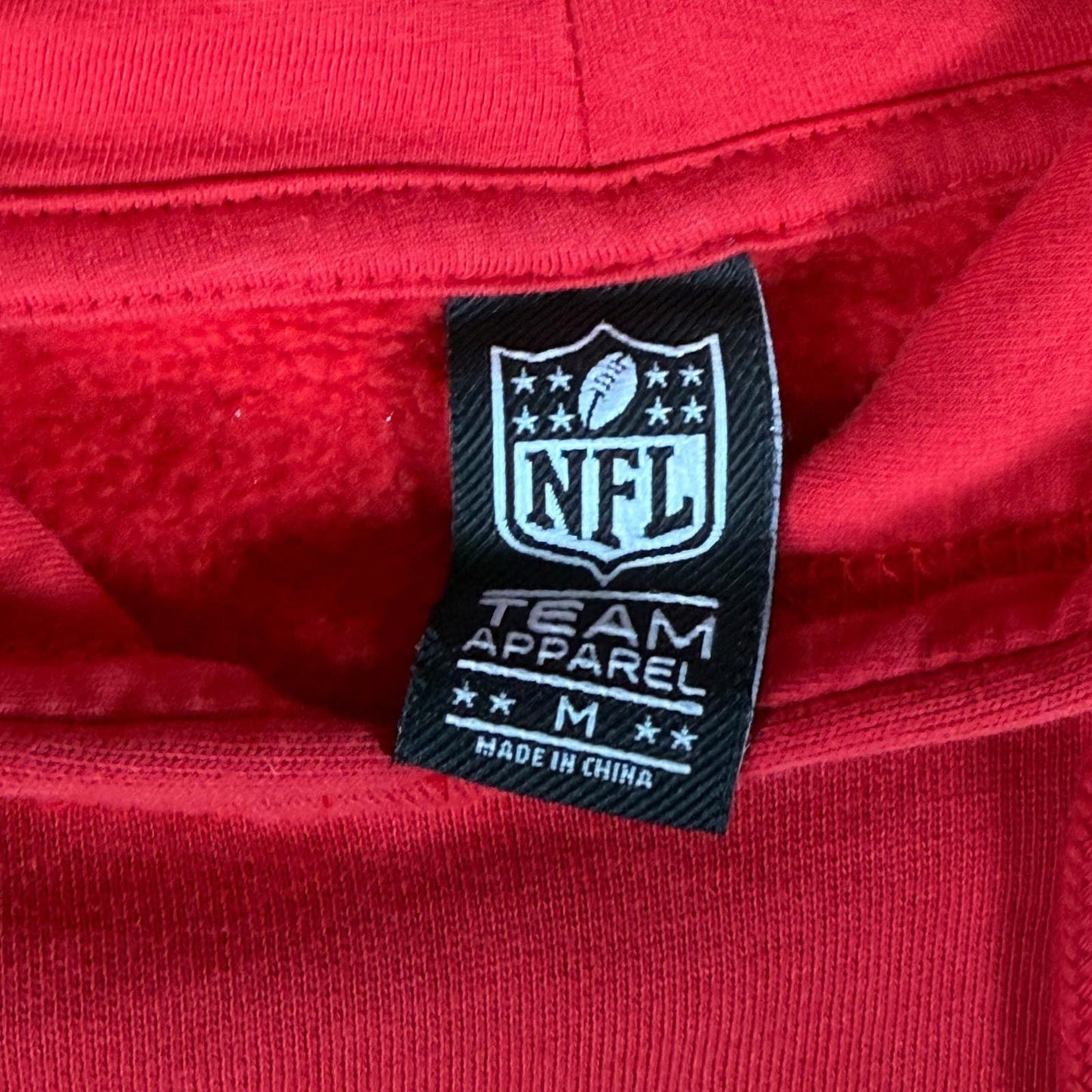Vintage Kansas City Chiefs NFL Hoodie Red