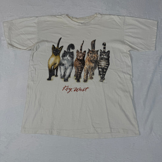 Prints of Tails Vintage Cat T-Shirt