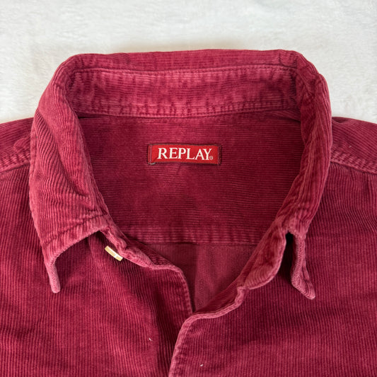 Vintage Replay Corduroy Long Sleeved Shirt