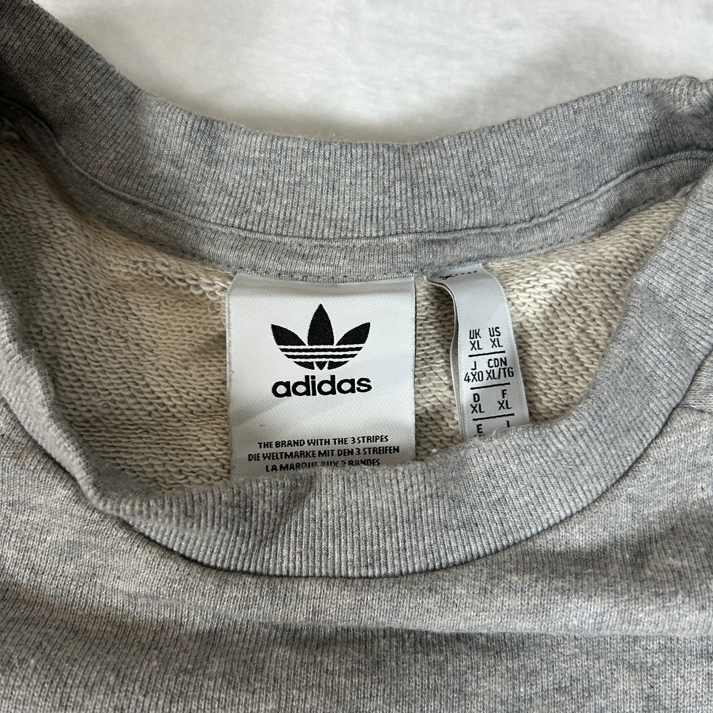 Adidas Originals Trefoil Grey Sweater