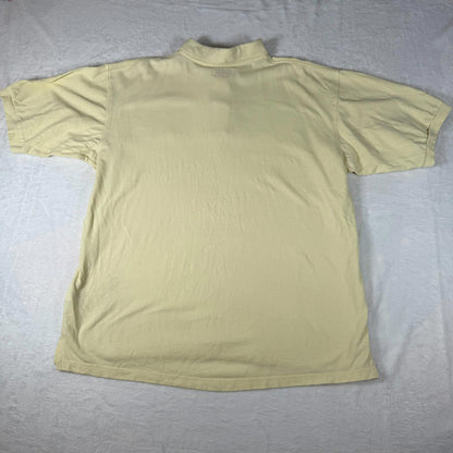 Invicta Polo Shirt Yellow Mens XXL Short Sleeve