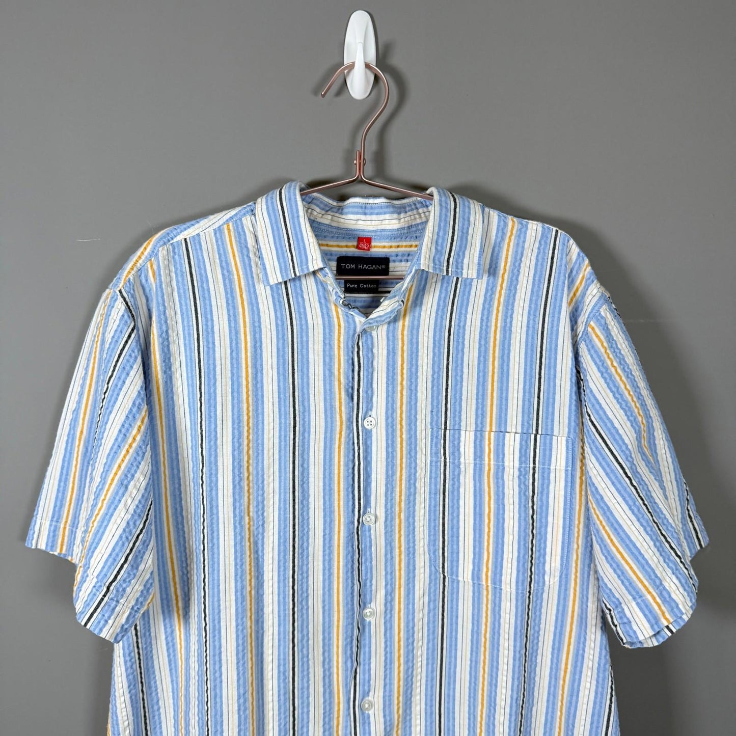 Tom Hagan Stripped Shirt Large