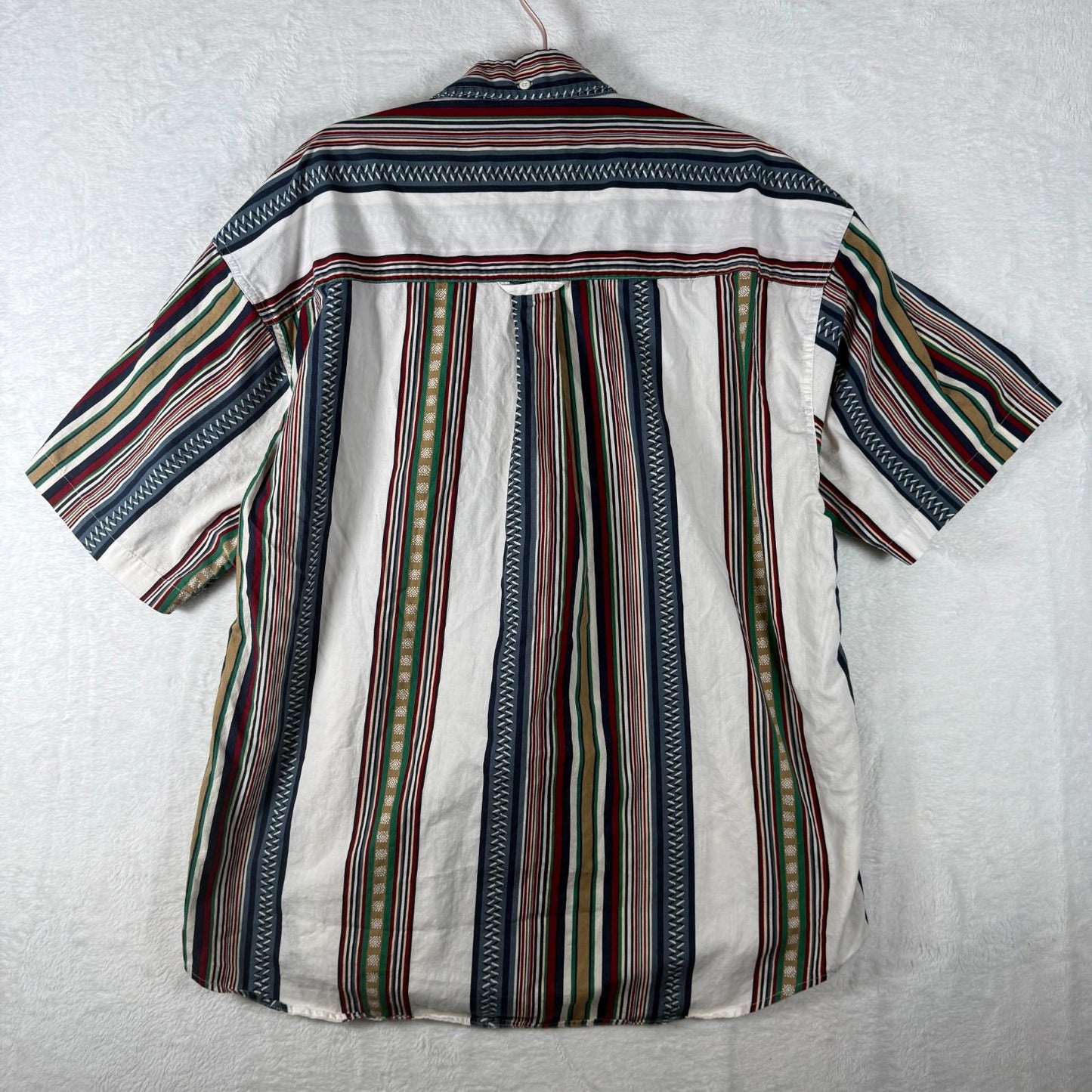 Salty Dog Short Sleeve Striped Shirt Vintage Style