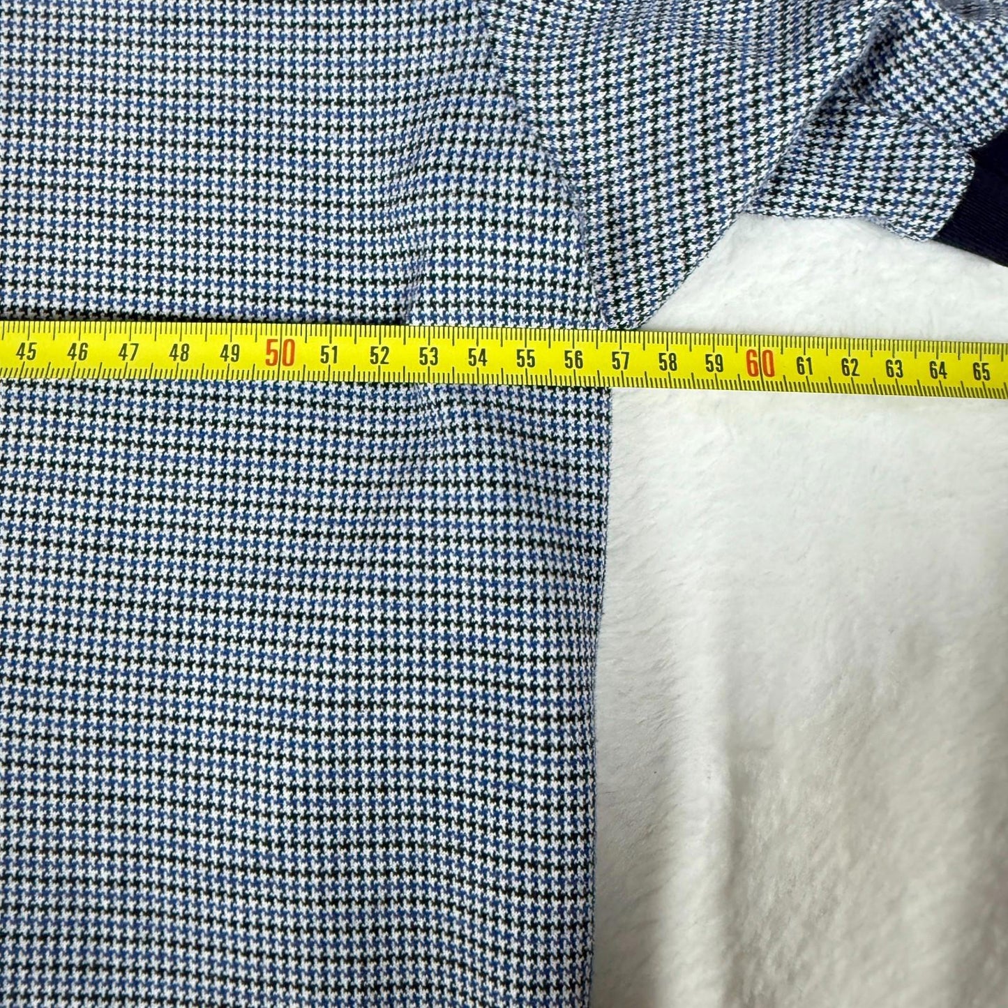 Vintage Polo Ralph Lauren Polo Navy Collar Blue Check