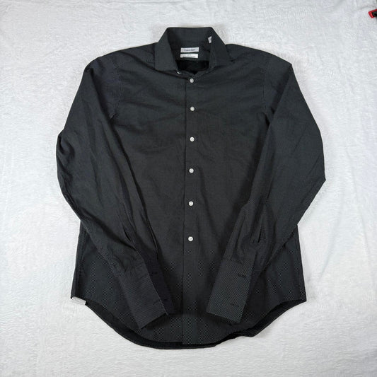 Mens Calvin Klein Shirt Black Slim Fit